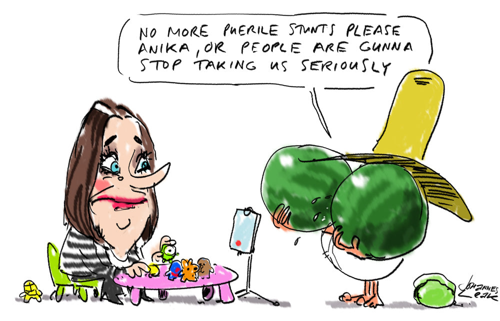 Puerile Stunts – 2 September 2026 – Signed Print